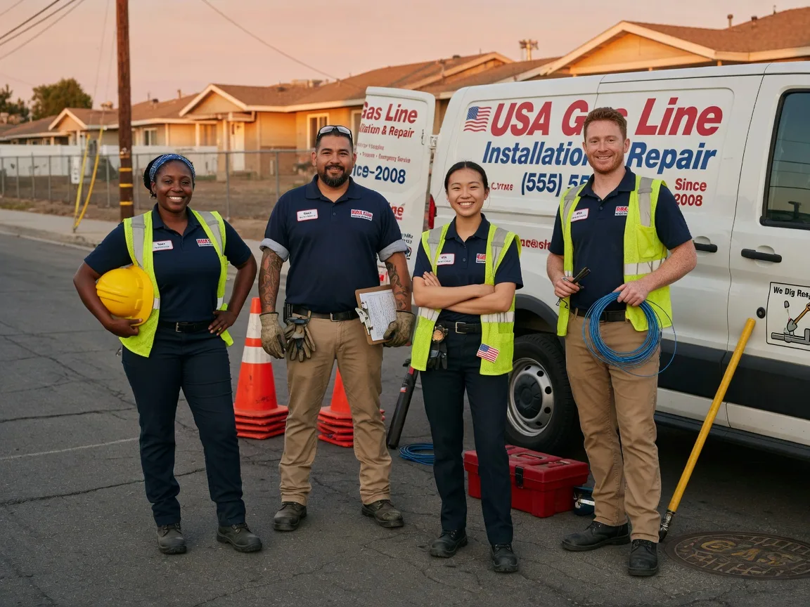 Gas Line Installation company in Lusby, MD